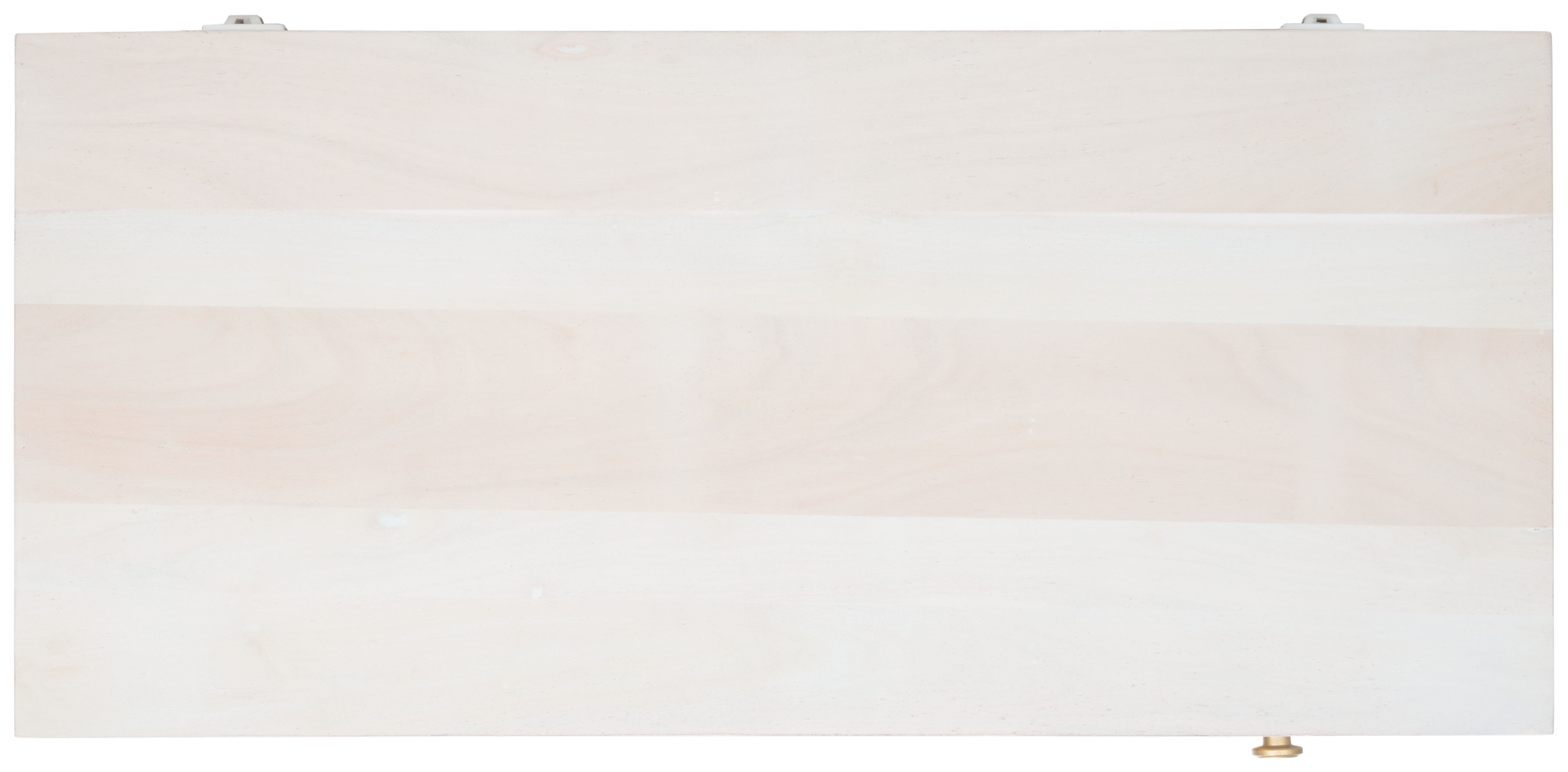 Raveena Desk - White Washed / Brass - Safavieh - Image 5