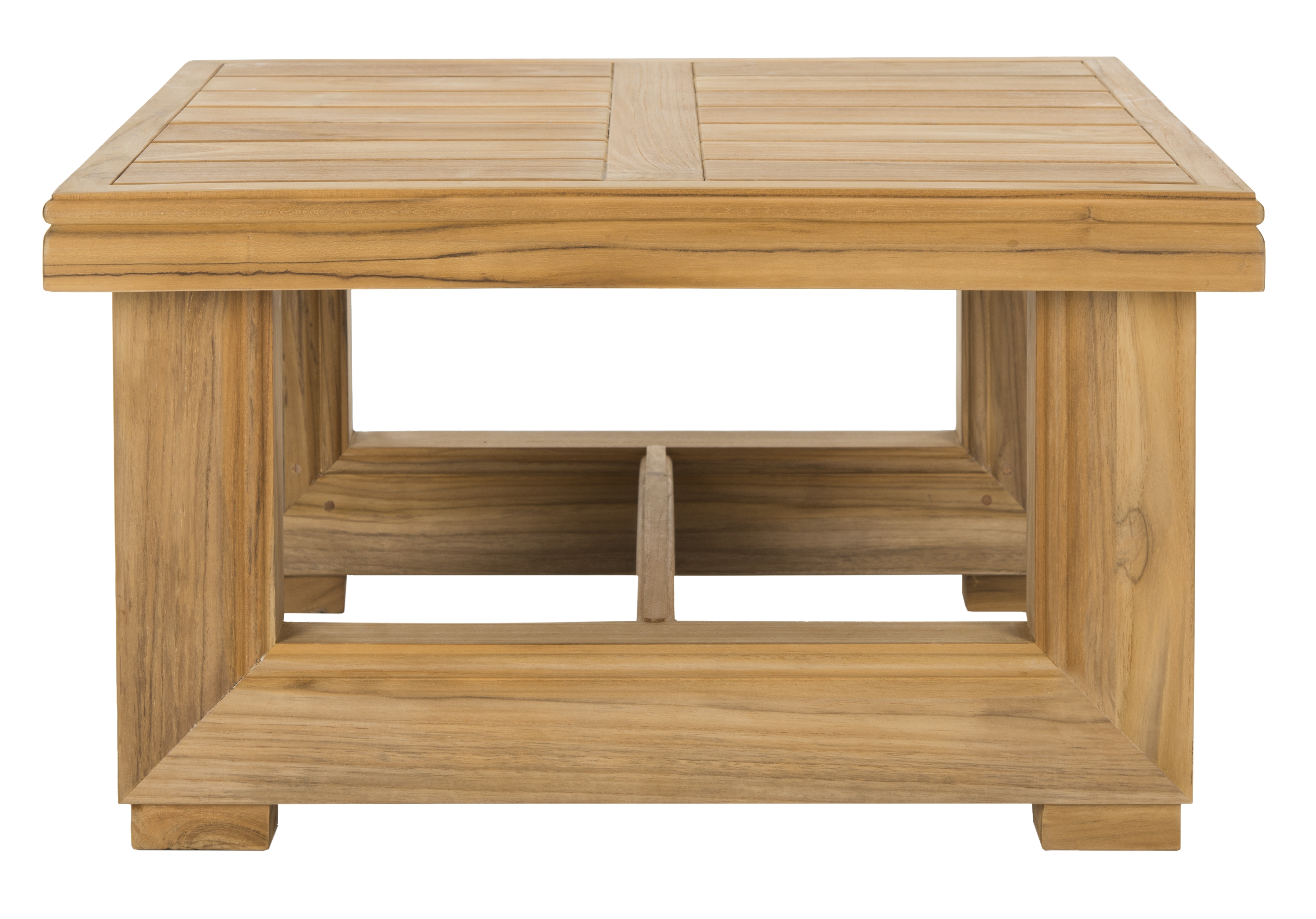 Montford End Table - Teak/Beige - Arlo Home - Image 1
