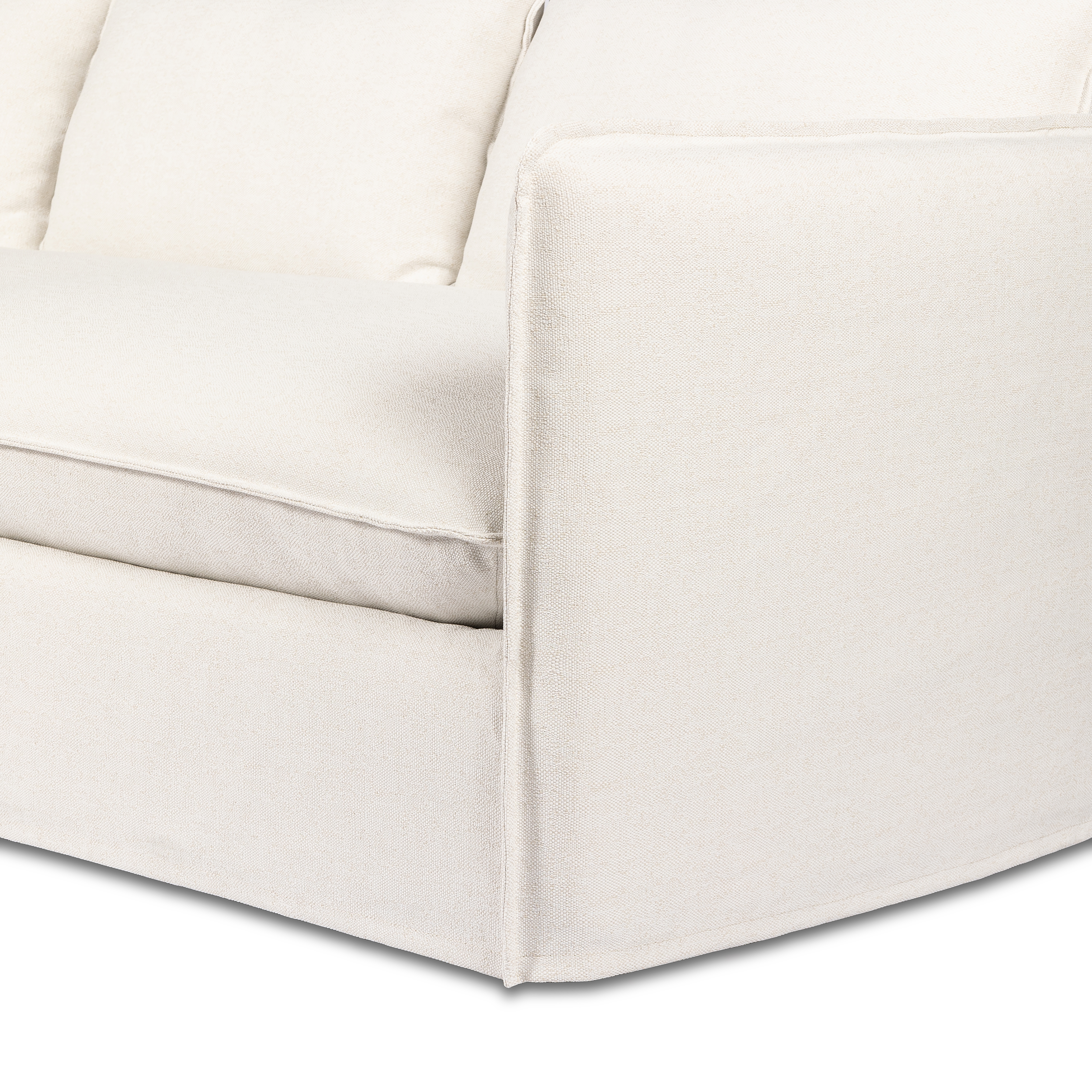 Andre Outdoor Sofa-96"-Alessi Linen - Image 7