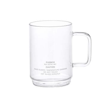 Deep Stacking Glass Mug, Borosilicate - Image 2
