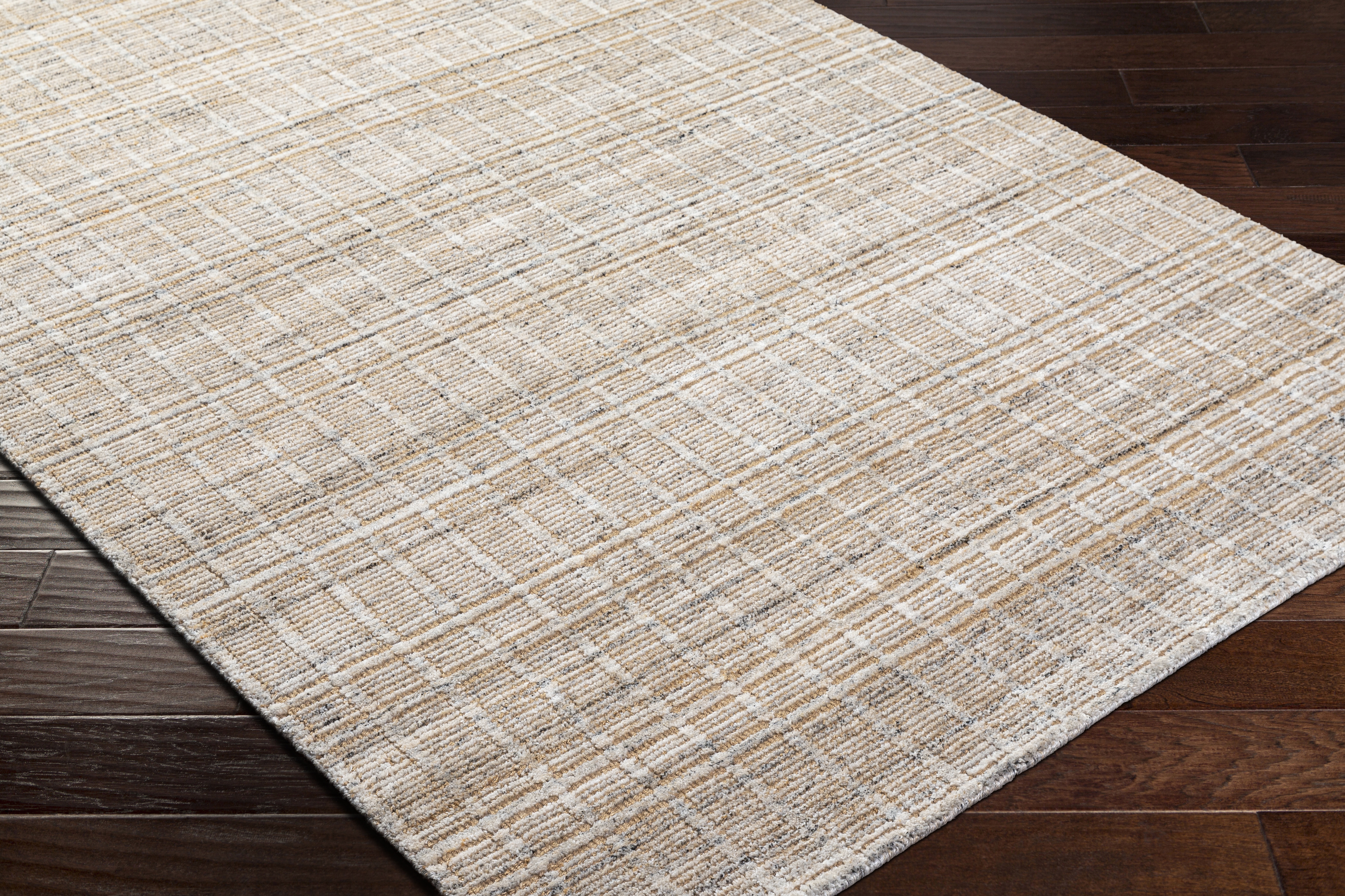 Shivan Beige Indoor 8' x 10' Handmade Rug - Image 2