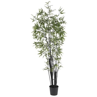 72" Artificial Bamboo Tree in Pot - Image 0