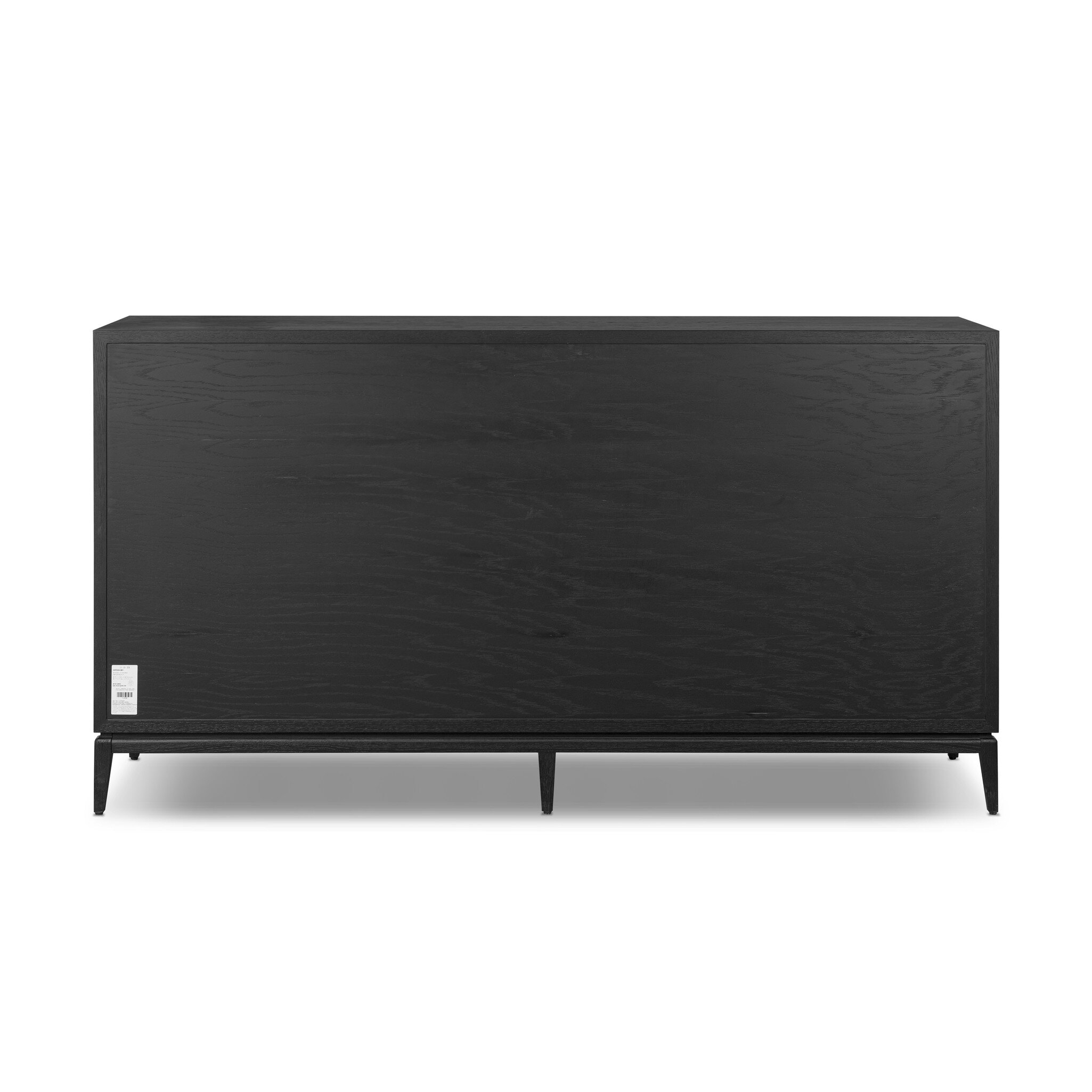 Rosenell 8 Drawer Dresser - Black Paper Cord - Image 5
