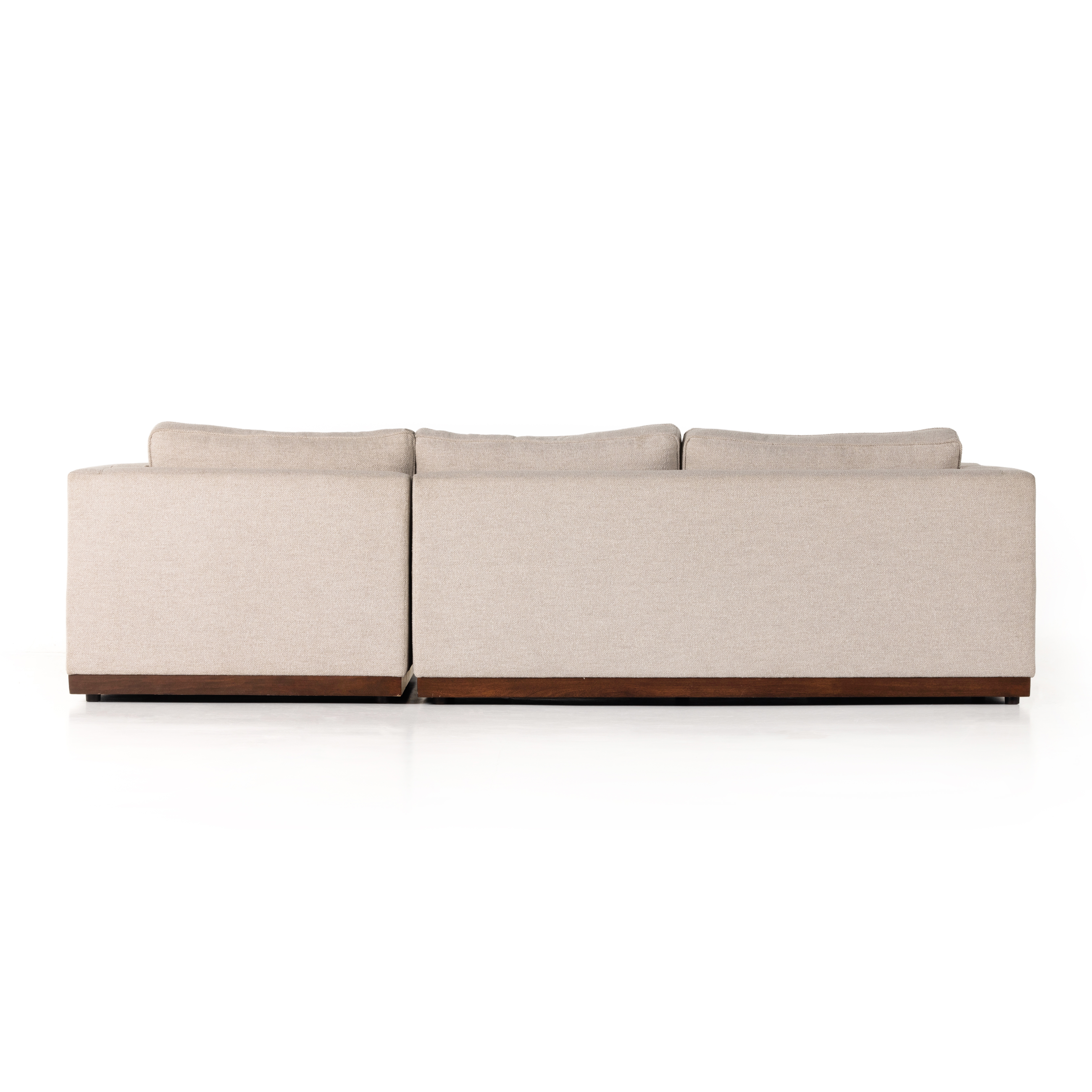 Lawrence 2pc Raf Sectional-Nova Taupe - Image 5