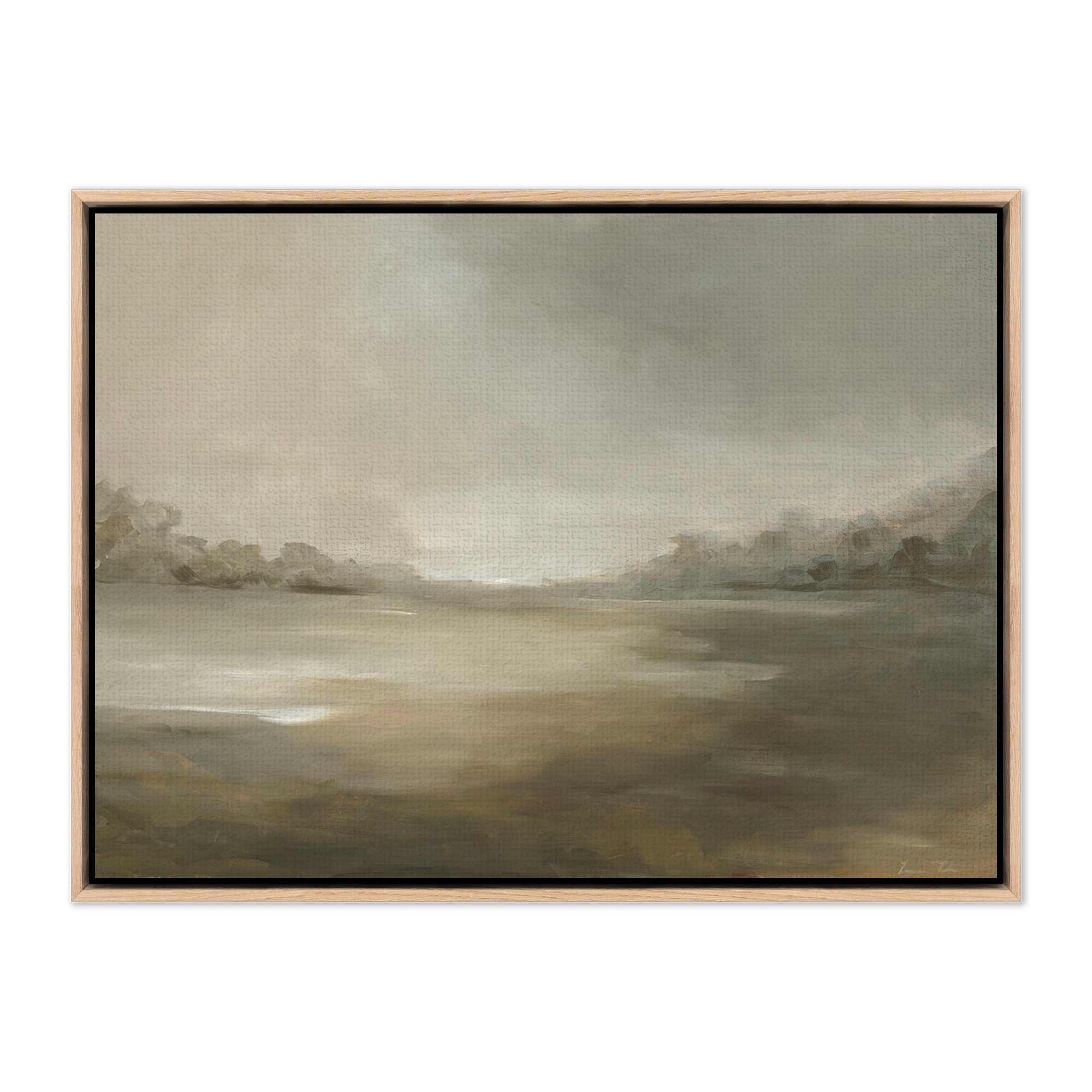 Terrain by Lauren Fuhr - Vertical Grain White Oak Floater - Image 0