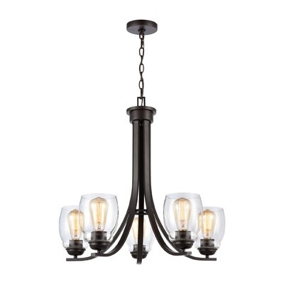Lycke 5 - Light Candle Style Classic Chandelier - Image 0