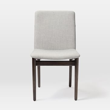 Framework Dining Chair Set Of 2, Performance Velvet, Dark Walnut - Image 2