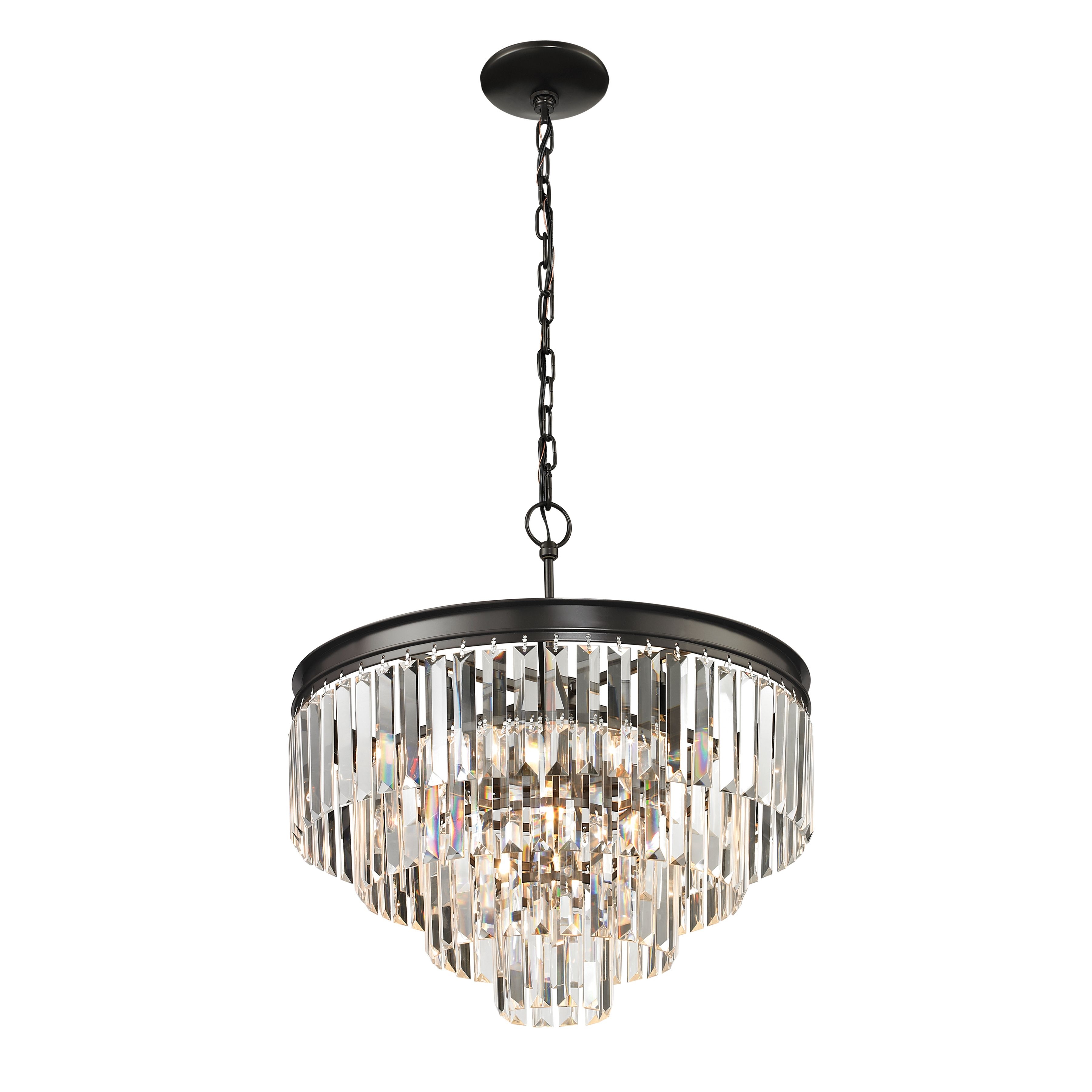 Palacial 20'' Wide 5-Light Chandelier - Oil Rubbed Bronze - Image 0