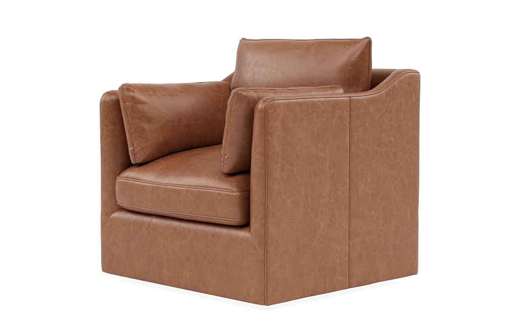 Caitlin Leather Swivel Chair by The EverygirlÃ?Â® - Image 2