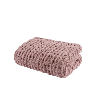 Chenille Chunky Knit Throw - Image 0