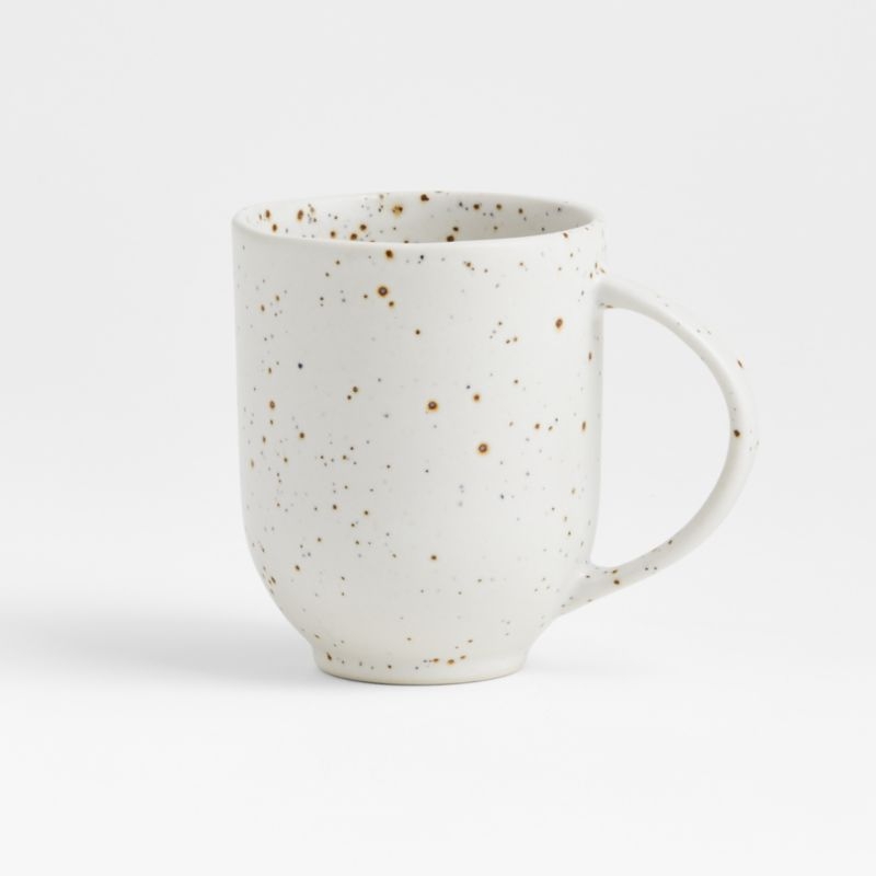 Craft 11.5-oz. Speckled White Mugs, Set of 8 - Image 2