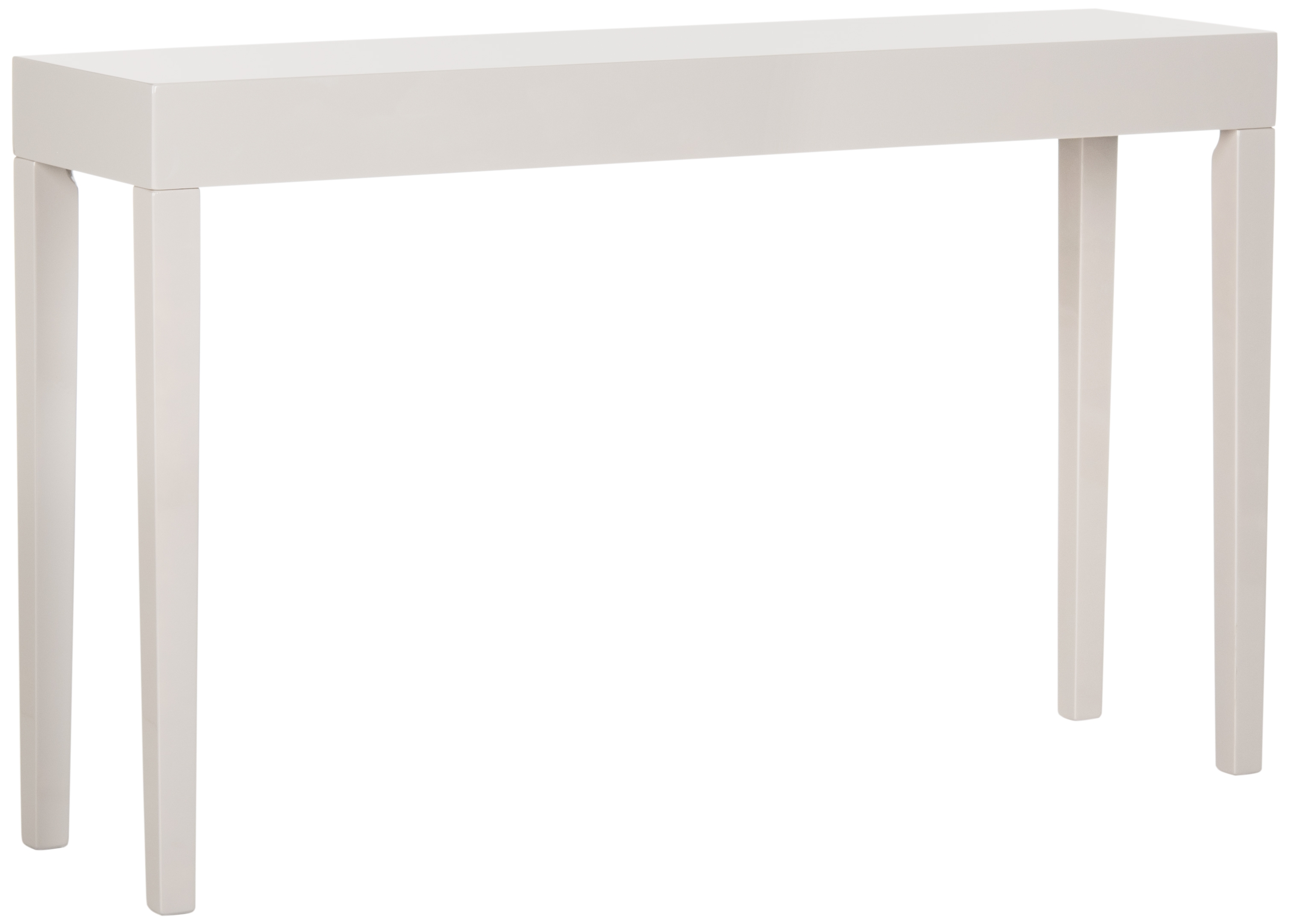 Kayson Mid Century Scandinavian Lacquer Console Table - Grey - Arlo Home - Image 0