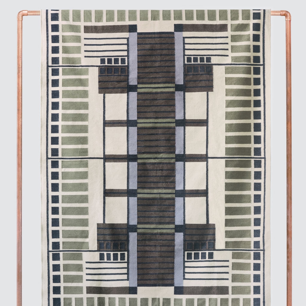 The Citizenry Amman Handwoven Area Rug | 6' x 9' | Olive - Image 0