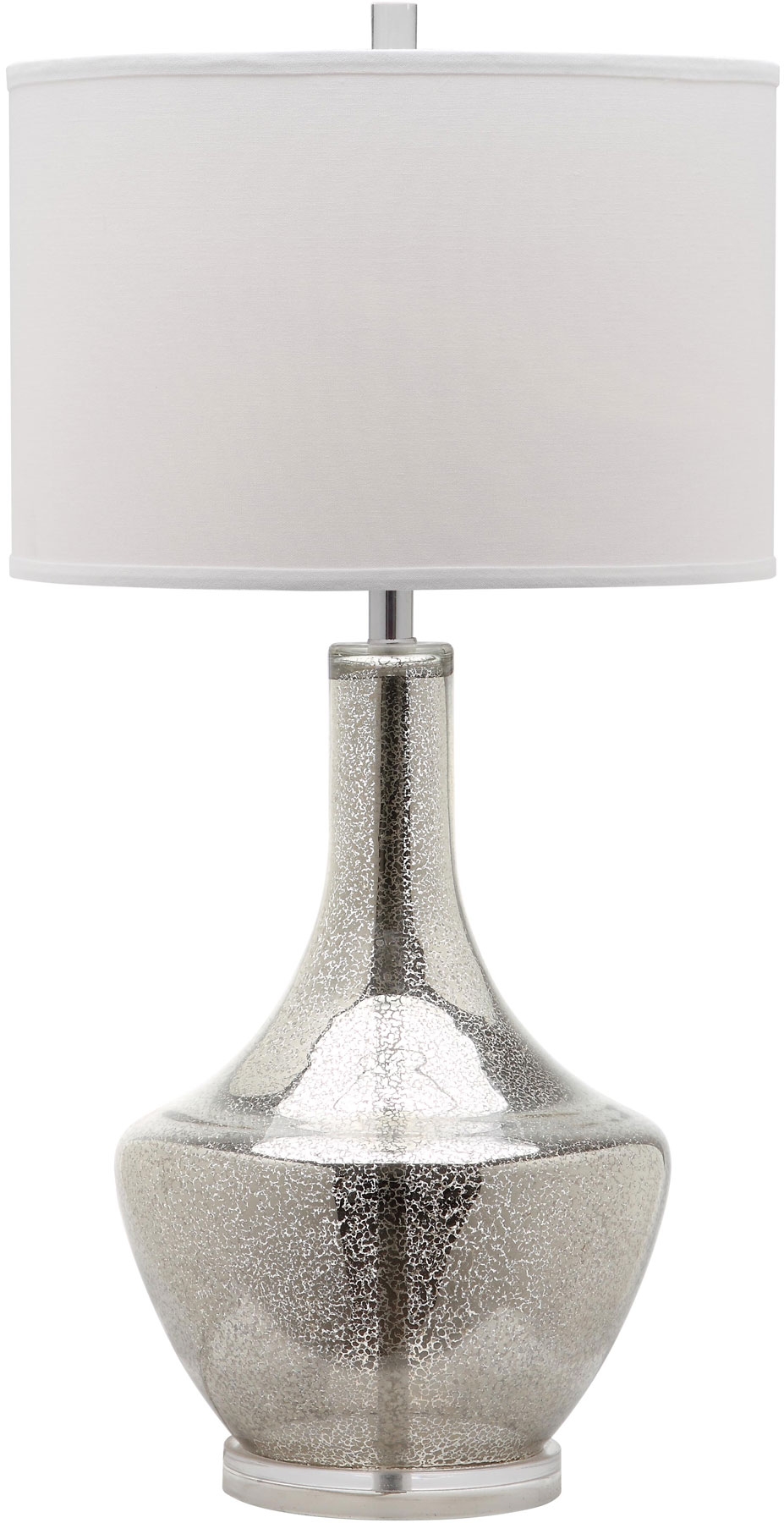 Mercury 34.5-Inch H Table Lamp - Ivory/Silver - Arlo Home - Image 0