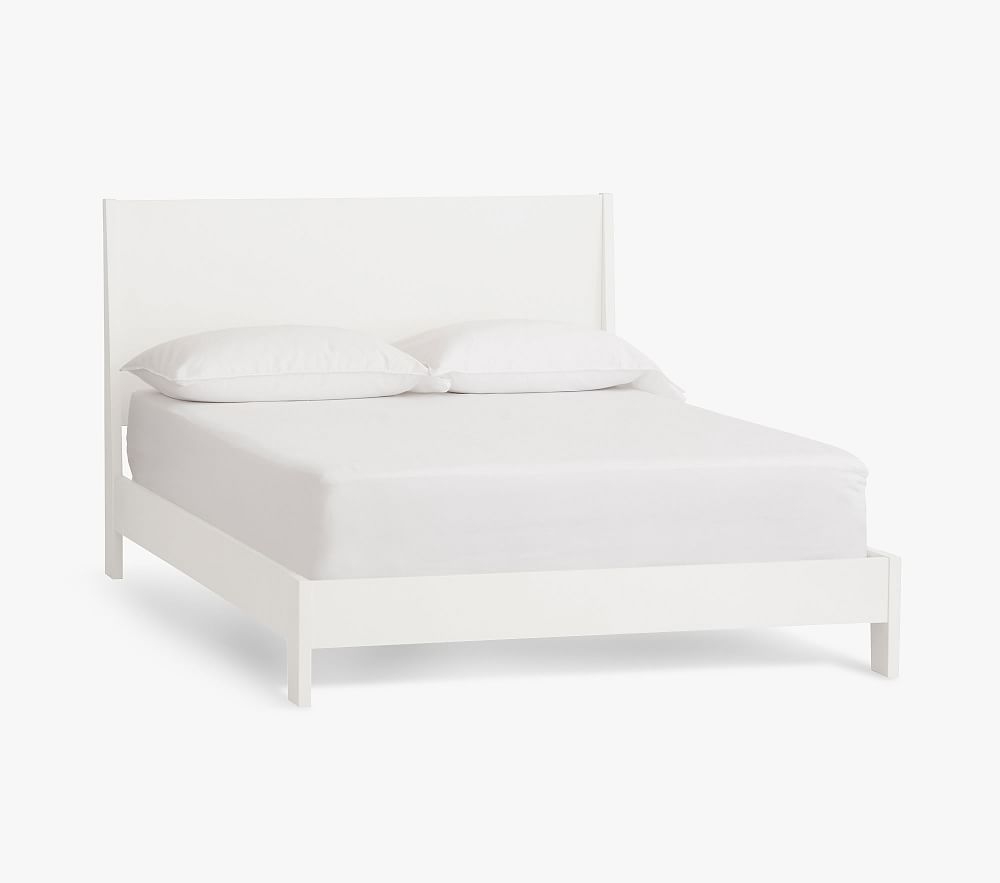 Milo Bed, Full, Simply White, UPS - Image 0