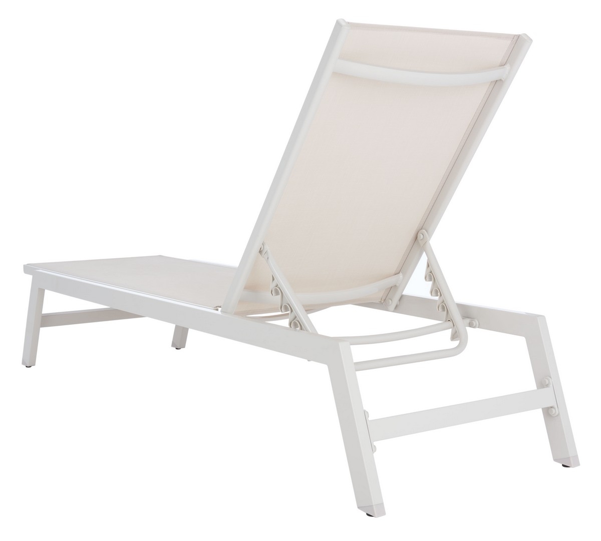 Fionne Sunlounger - White/Beige - Safavieh - Image 8
