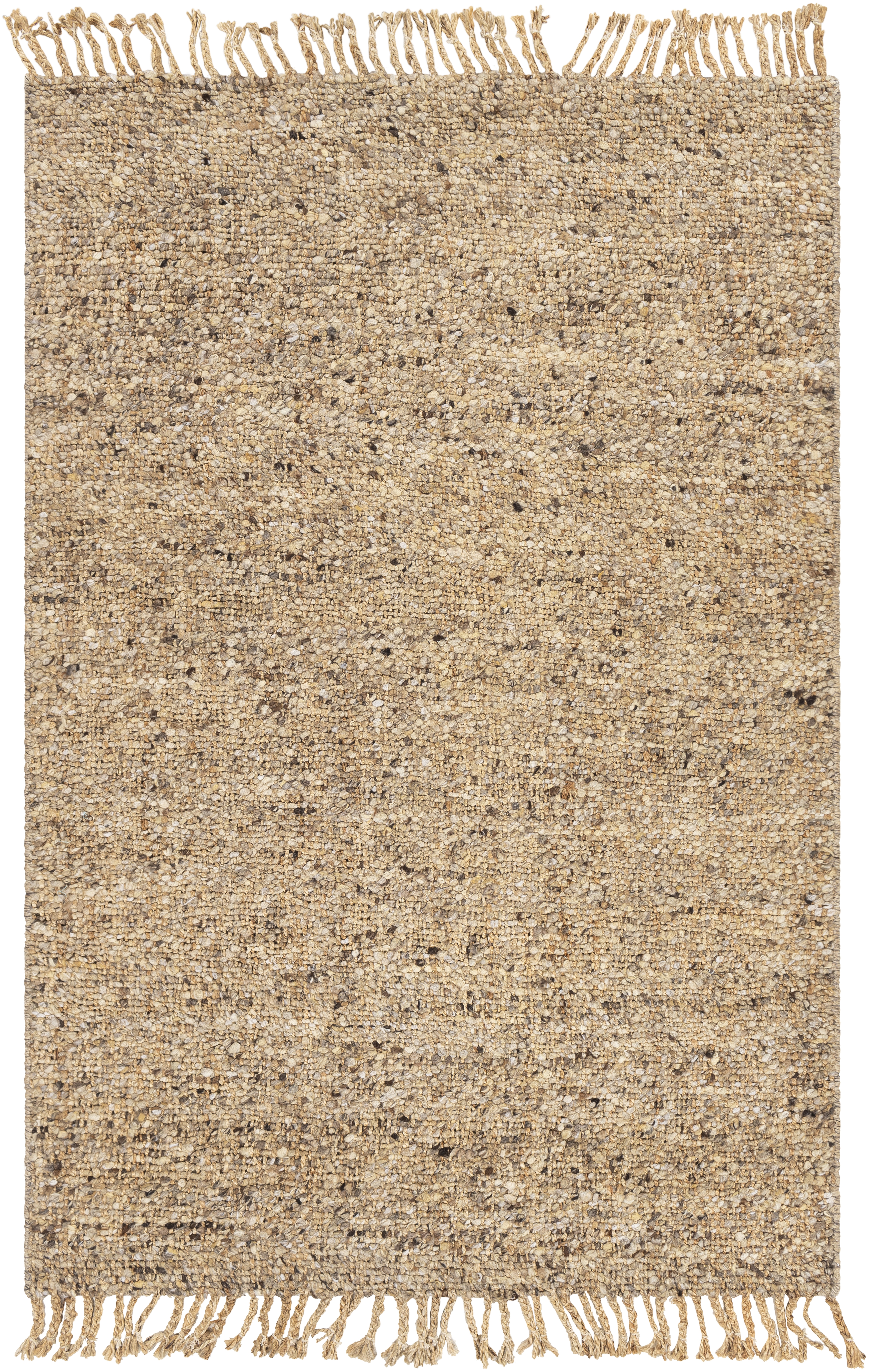 Bryant Beige Indoor 2'6" x 8' Handmade Rug - Image 0