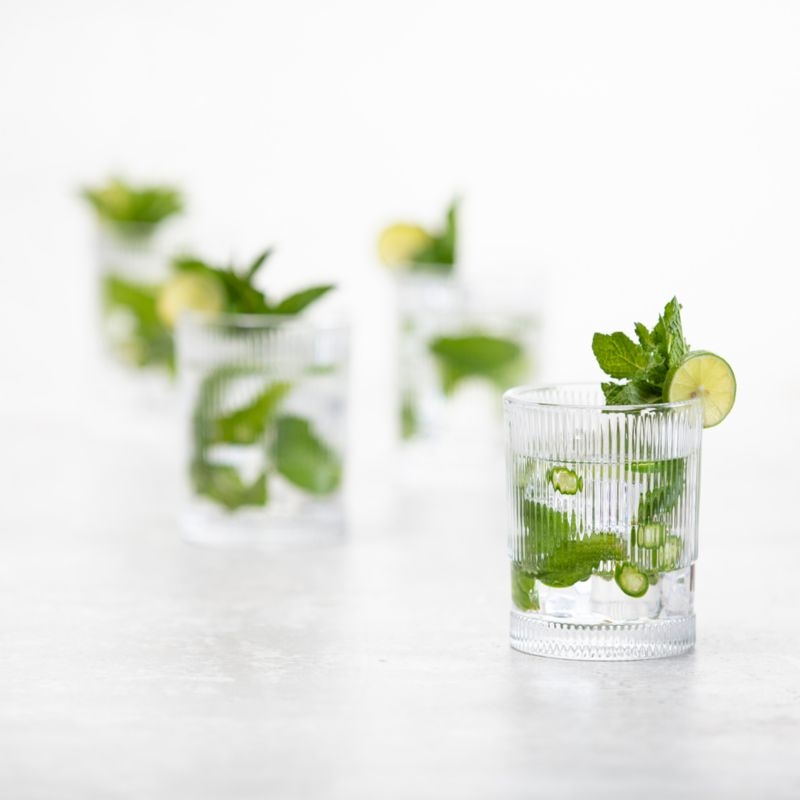 Camden 12.8-Oz. Clear Fluted Highball Glass - Image 2