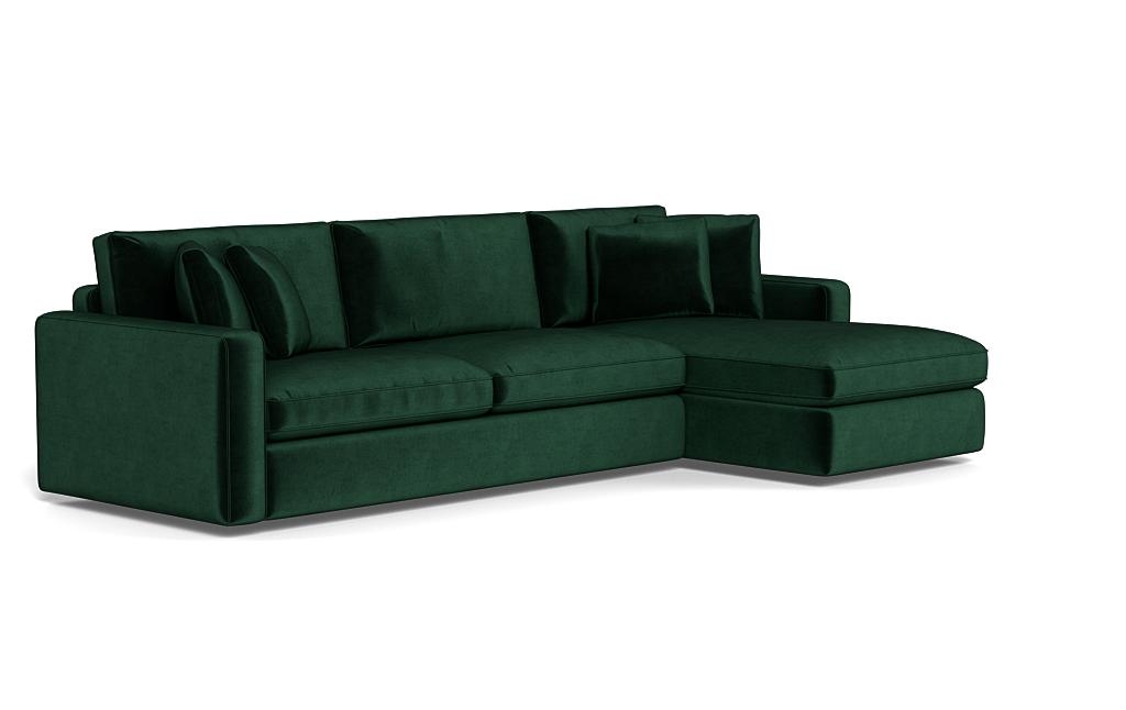 James 3-Seat Right Chaise Sectional - Image 1