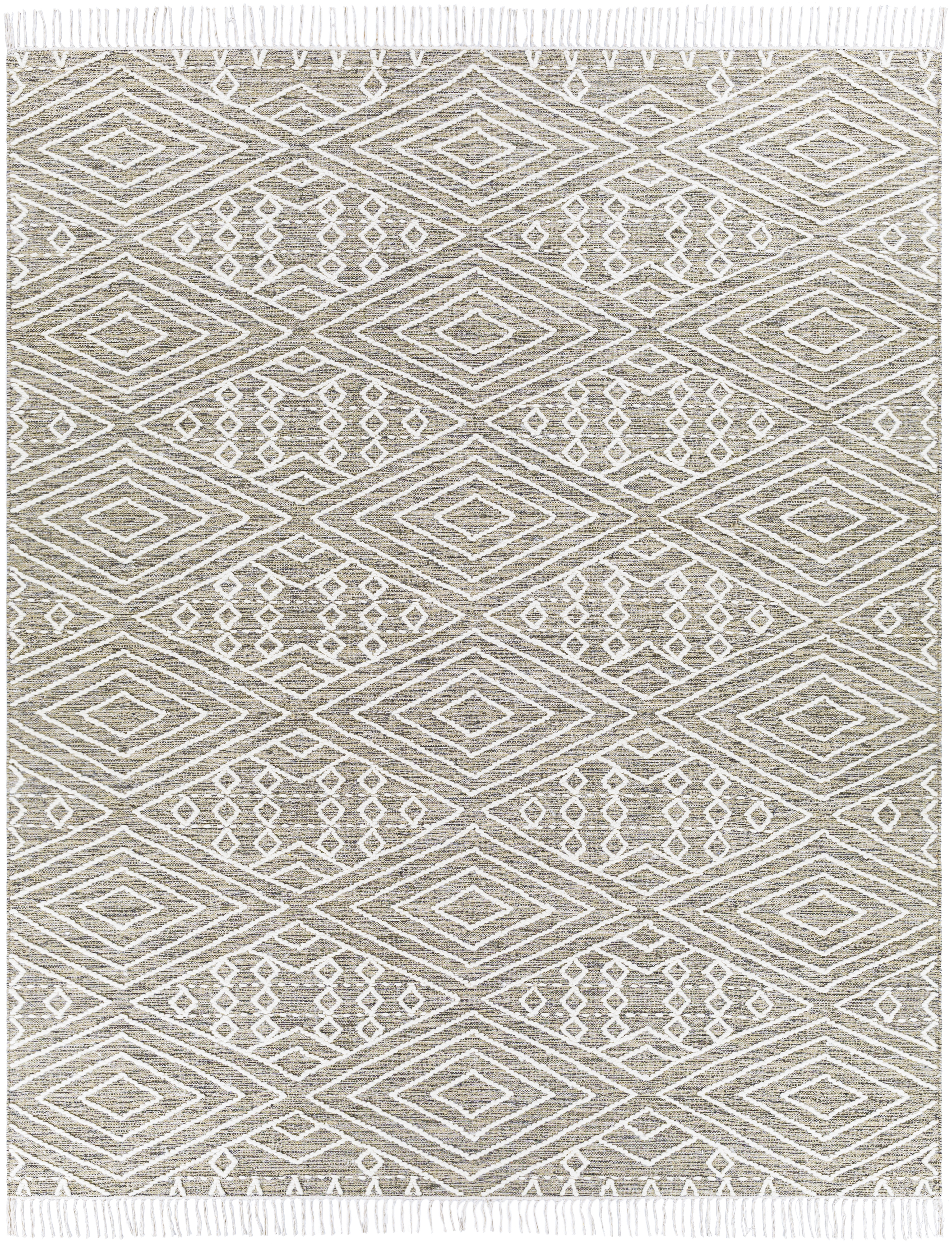 Bedouin Beige Indoor 3' x 5' Handmade Rug - Image 0