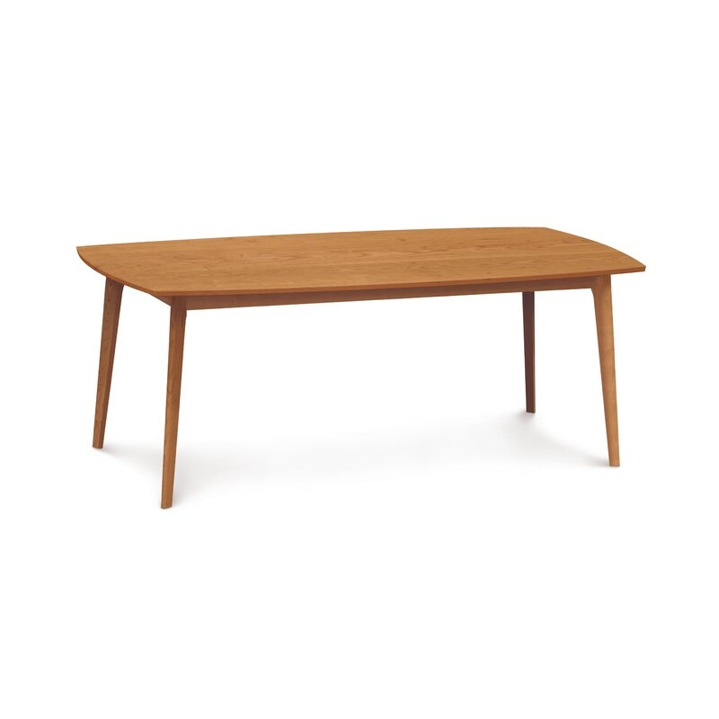 Copeland Furniture Catalina Dining Table Color: Autumn Cherry, Size: 30" H x 78" L x 40" W - Image 0