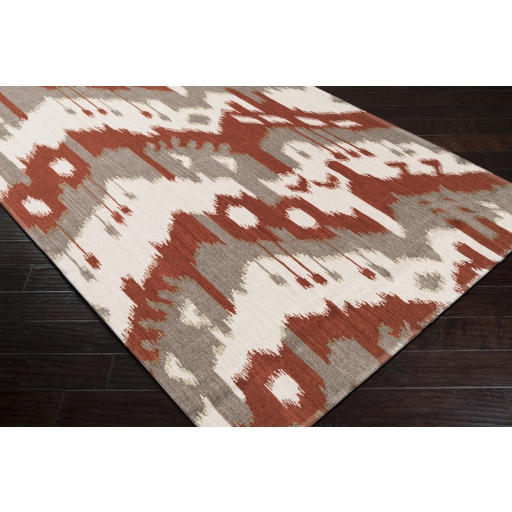 Jewel Tone Beige Indoor 2' x 3' Handmade Rug - Image 1