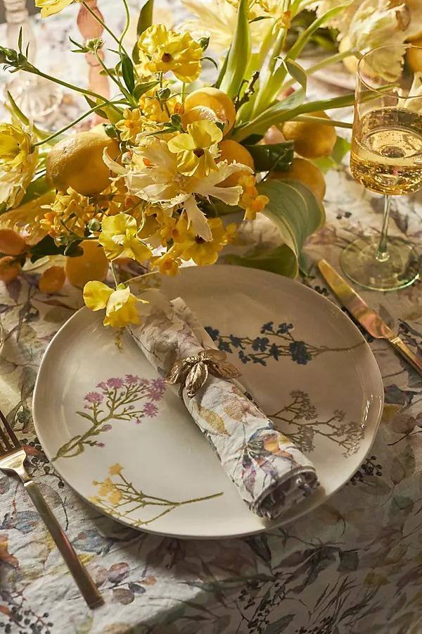 Floral Bunches Plate - Image 0