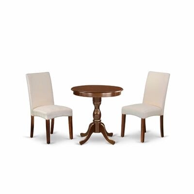 Federalsburg 3-Pc Dining Room Set - 2 Dining Room Chairs And 1 Dining Table - Image 0