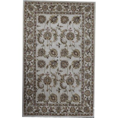Hand-Tufted Wool Brown Area Rug - Image 0