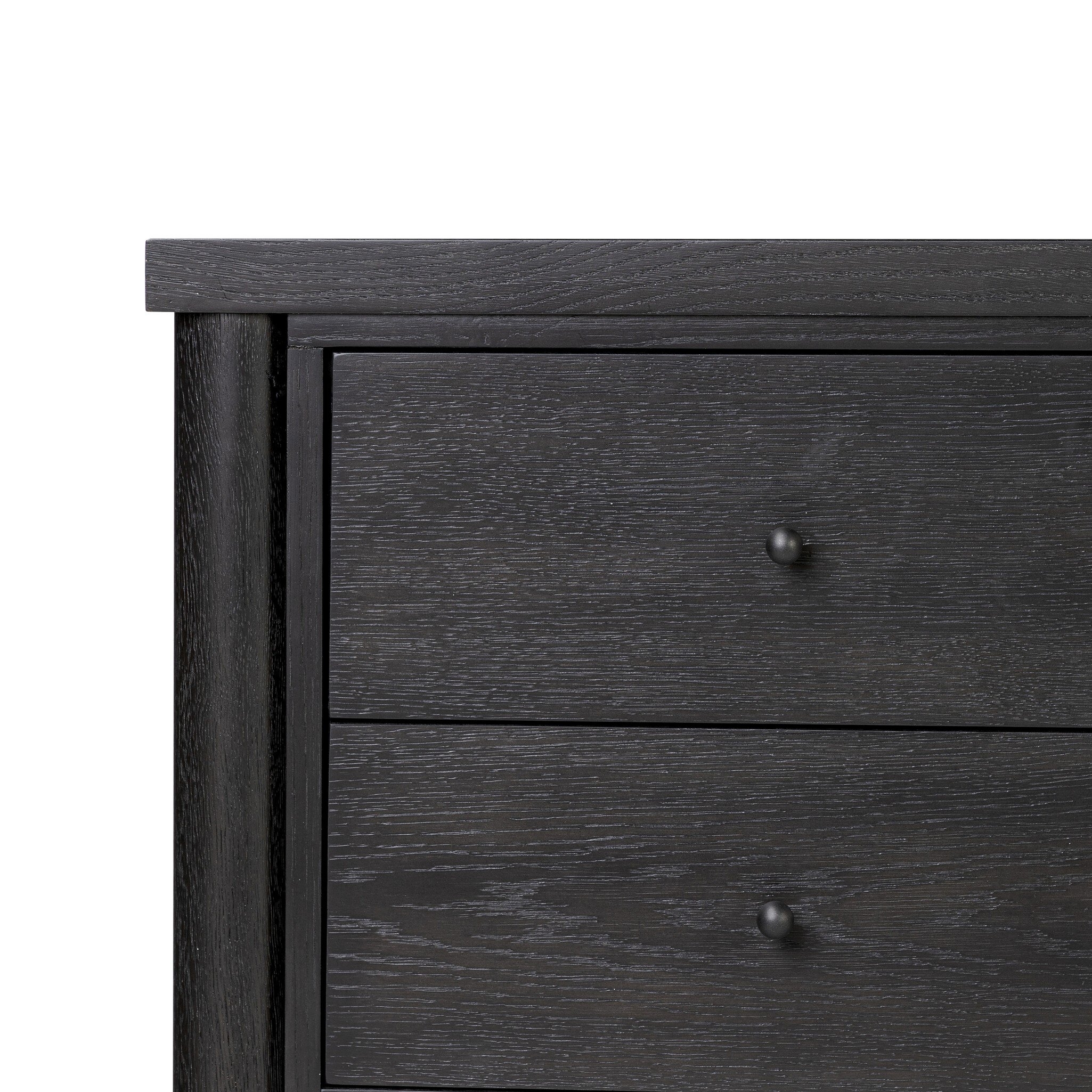 Roark Media Console - Ebony Oak Veneer - Image 5