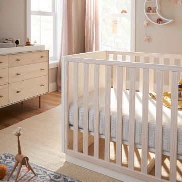 Modernist, Convertible Crib, White, WE Kids - Image 3