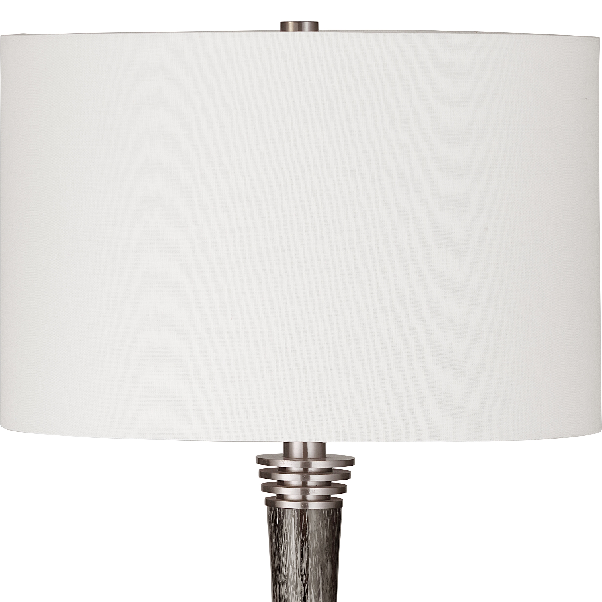 Cosmos Charcoal Glass Table Lamp - Image 2