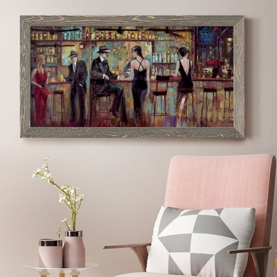 Happy Hour-Premium Framed Canvas - Ready To Hang - Image 0