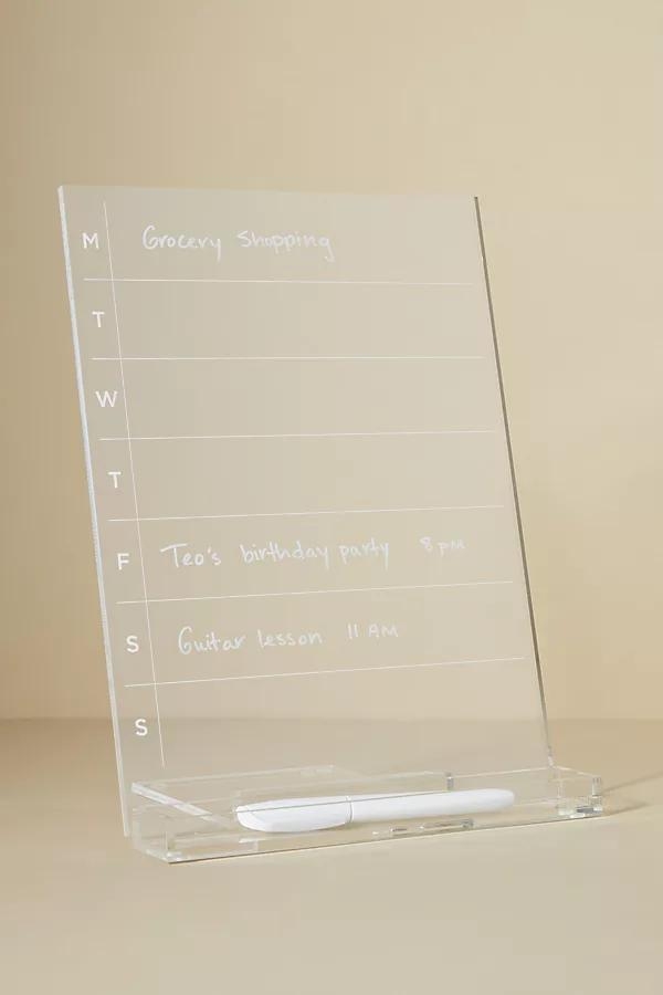 Acrylic Weekly Calendar - Image 0