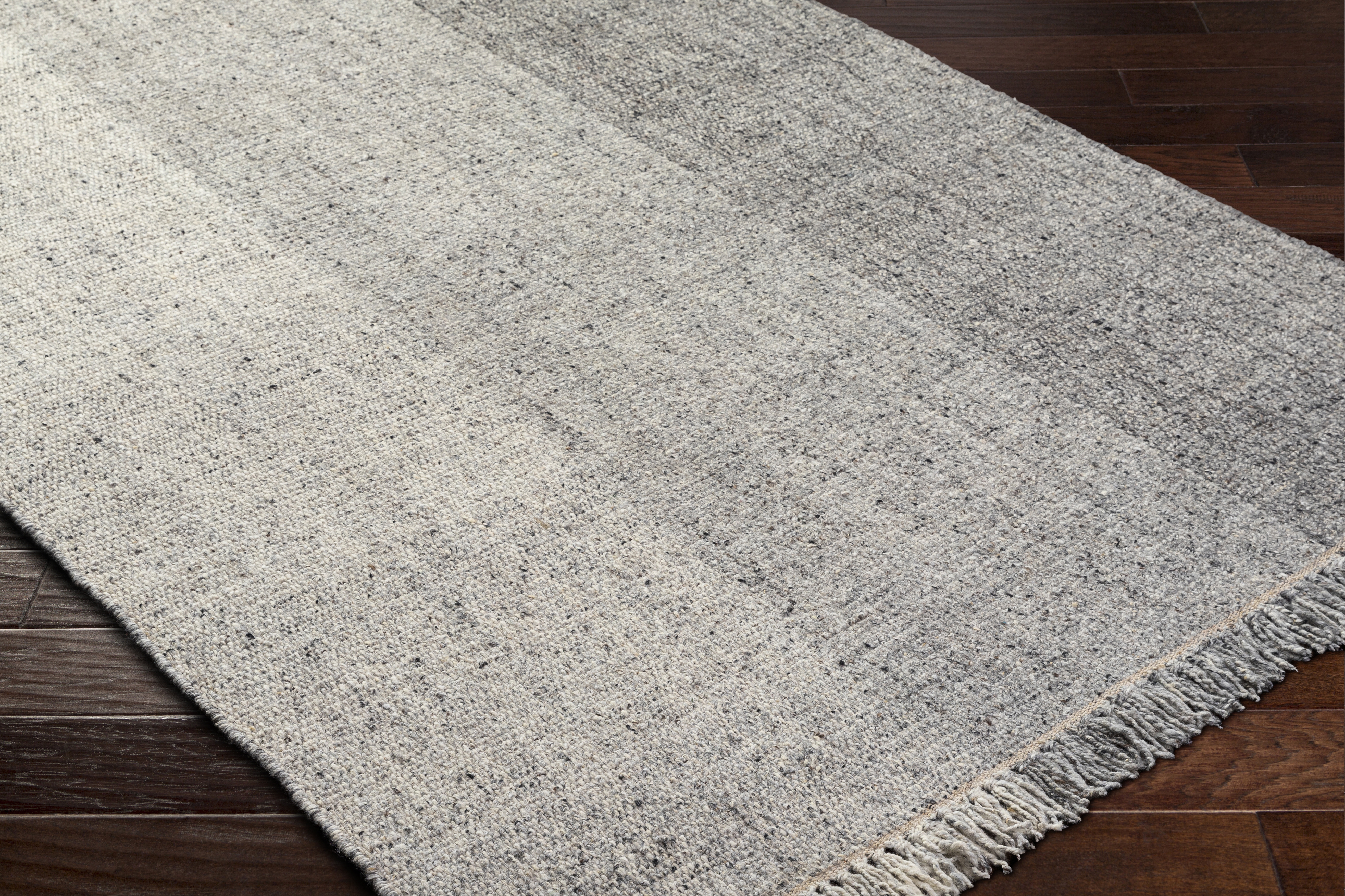 Aarhus Gray Indoor 2' x 3' Handmade Rug - Image 2