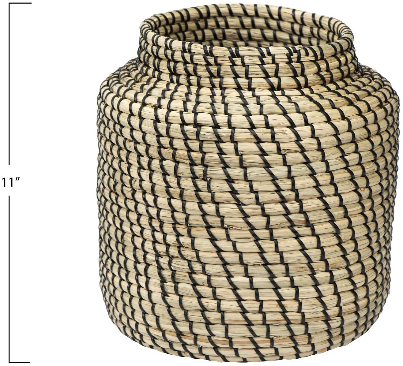 Handwoven Seagrass Basket - Image 1