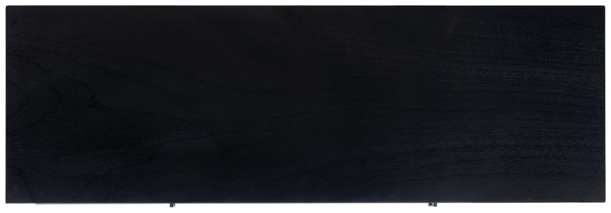 Sorrel Mid Century 2 Door 1 Shelf Media Stand - Black - Safavieh - Image 9