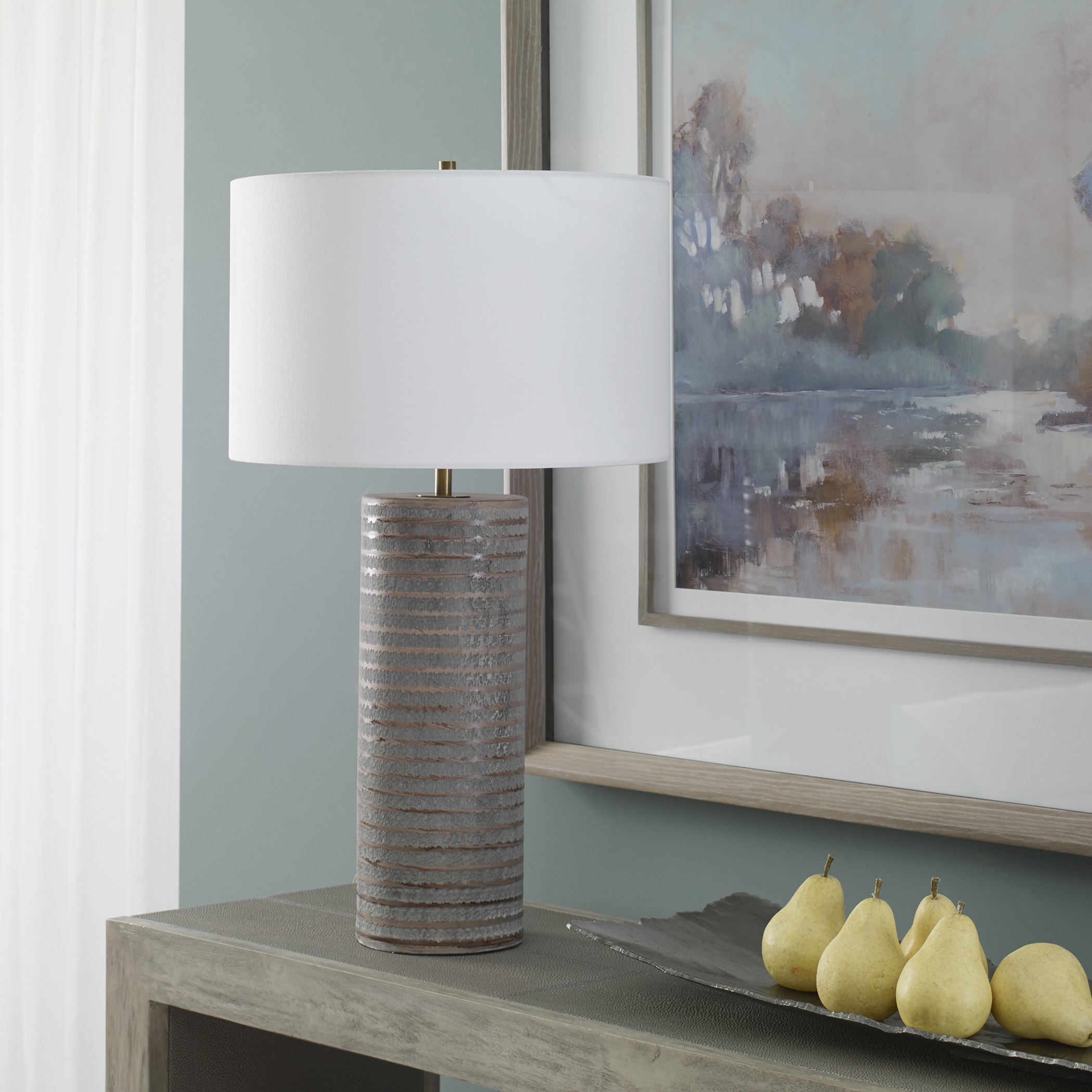 Monolith Gray Table Lamp - Image 2
