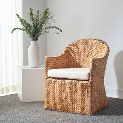 Solomon Water Hyacinth Dining Chair - Image 0
