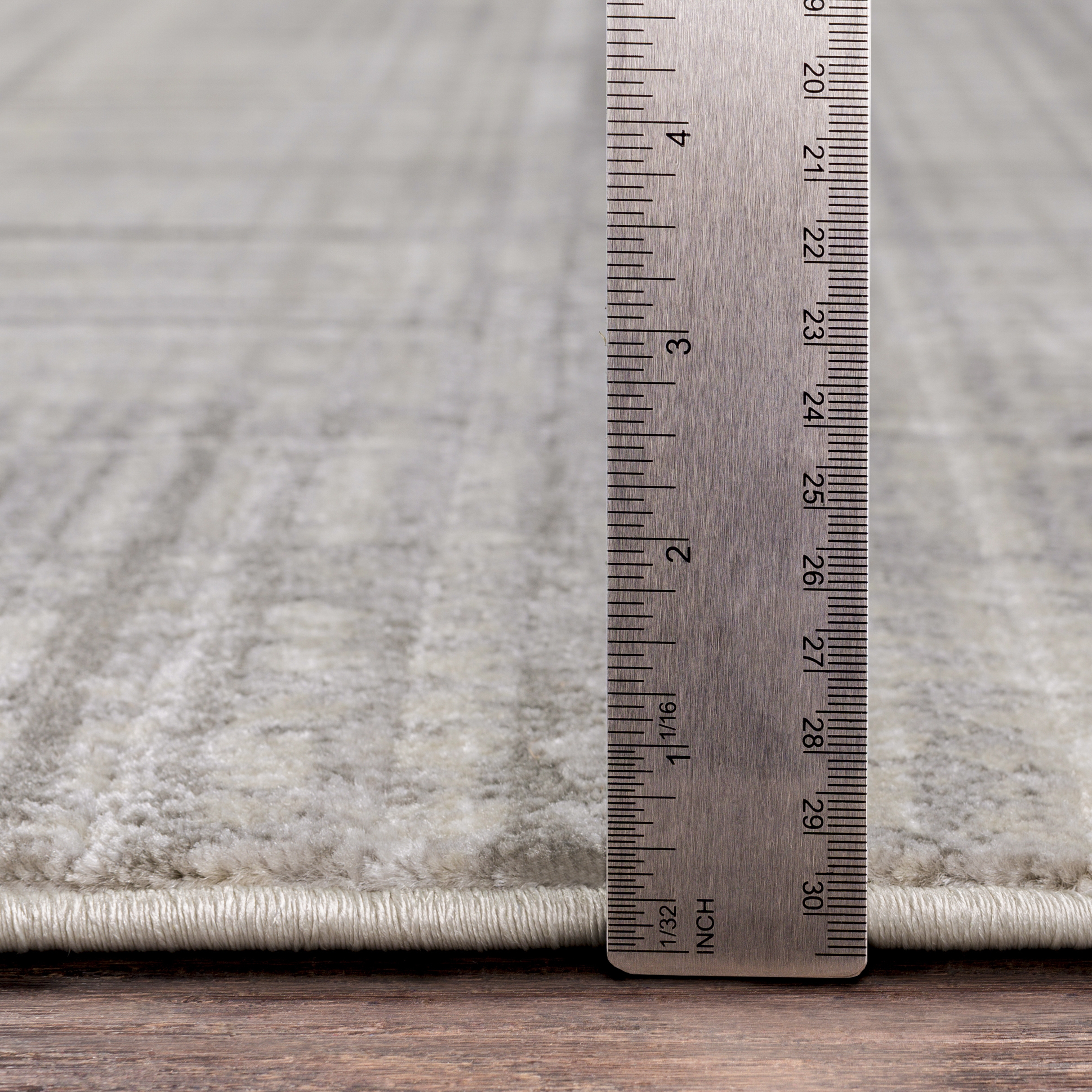 Lagom Gray Indoor 2' x 2'11" Machine Woven Rug - Image 5