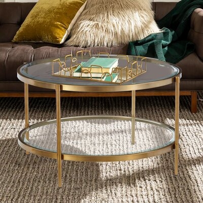 Siegle Coffee Table with Storage - Image 0