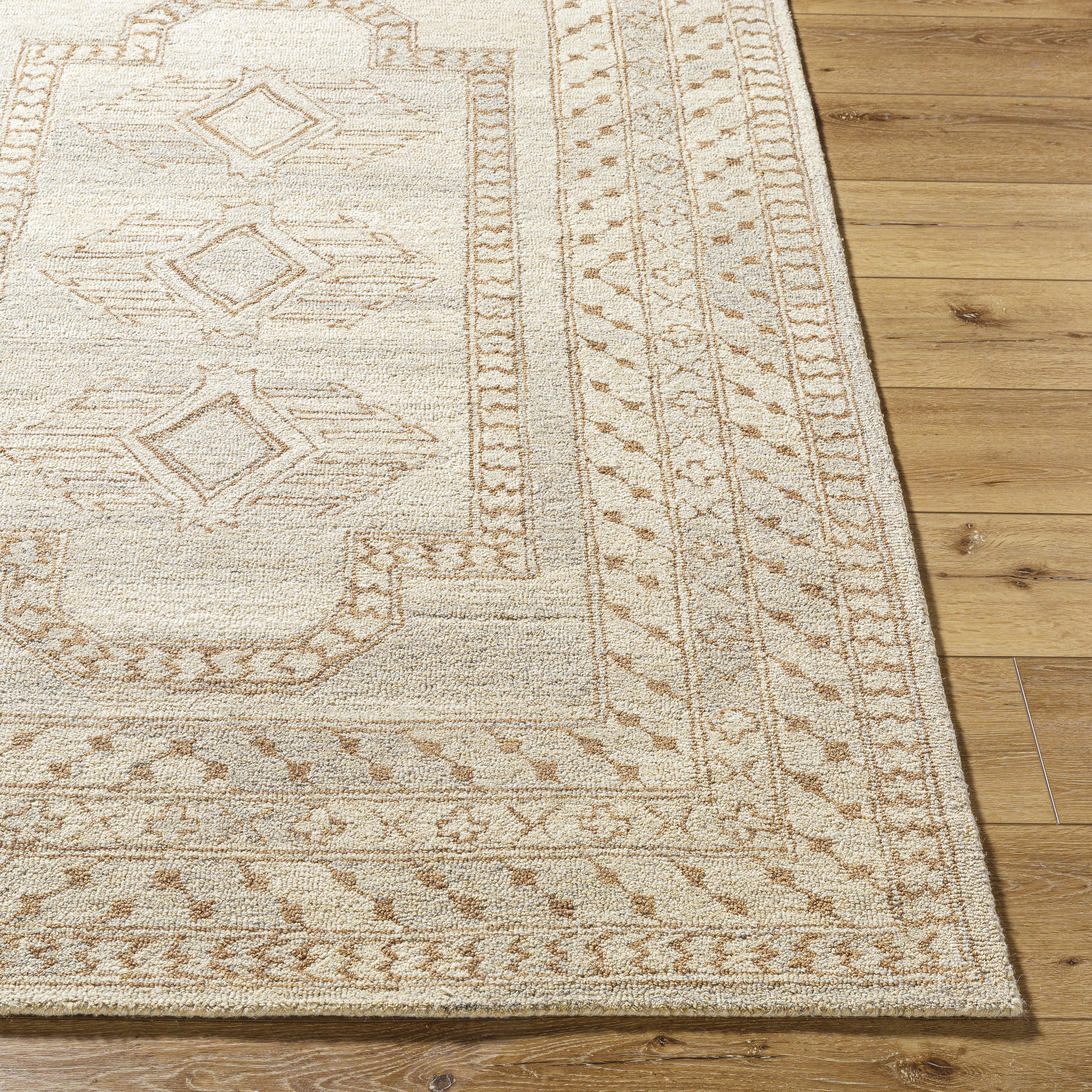 Bournemouth Beige Indoor 5' x 7'6" Handmade Rug - Image 2