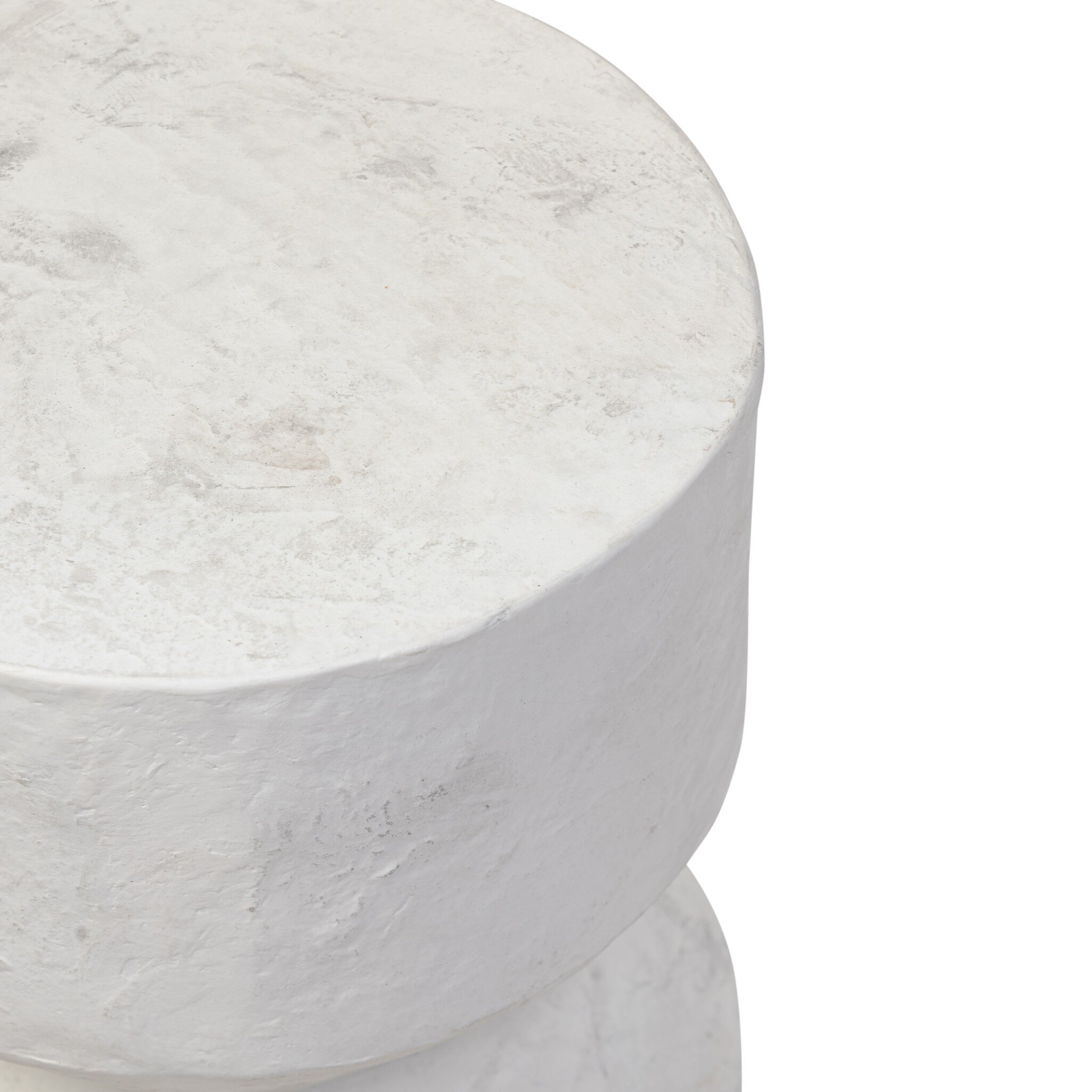 Ara End Table - Textured Lunar Concrete - Image 4