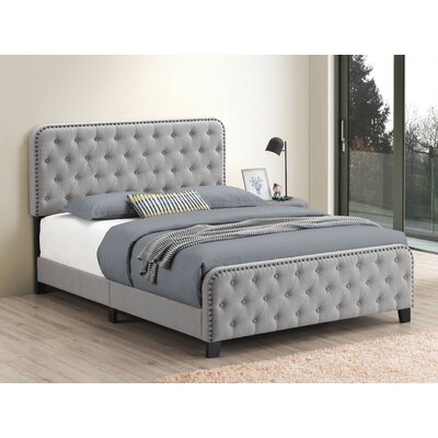Littleton Tufted Upholstered Standard Bed - Image 0