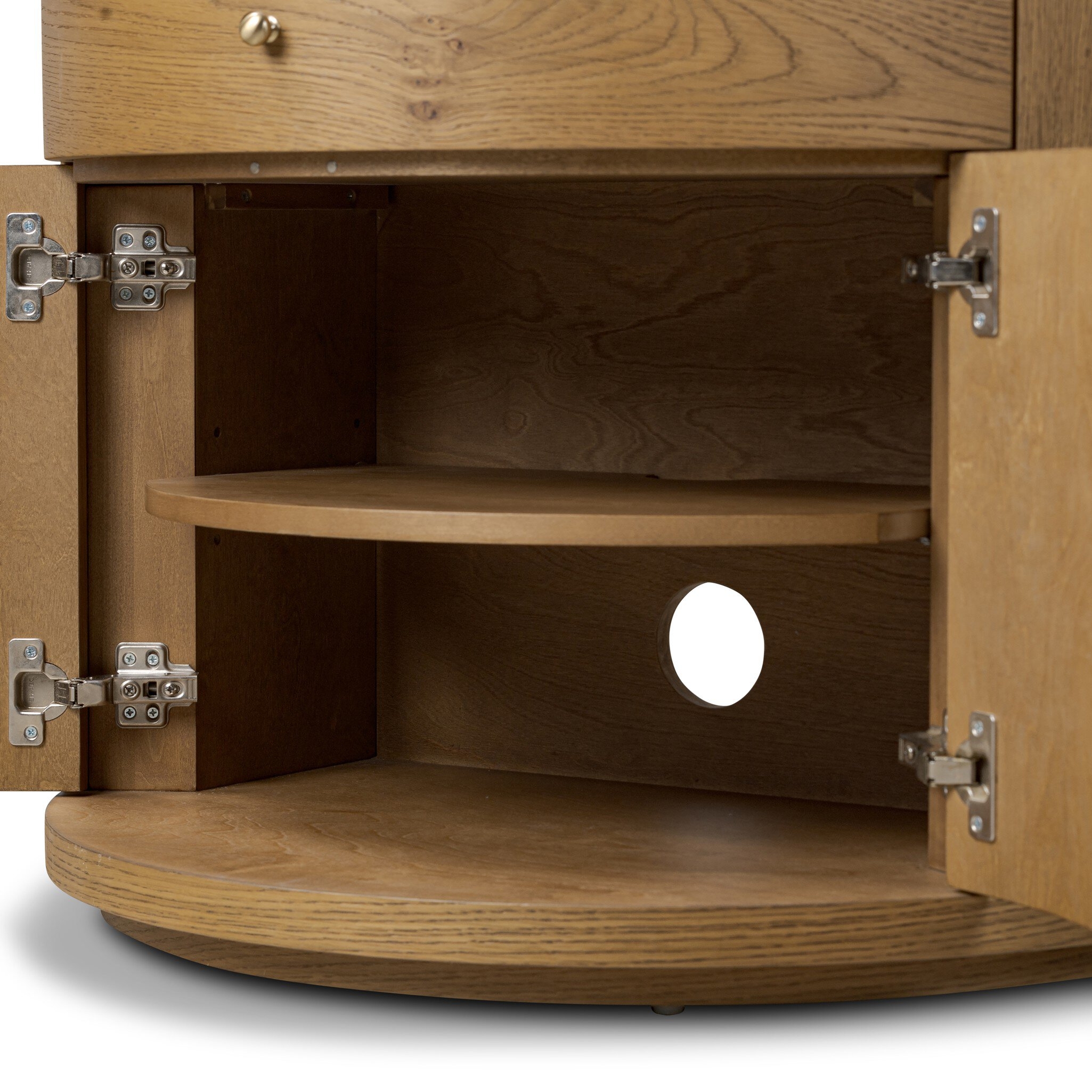 Ashton Nightstand - Cream Marble - Image 12