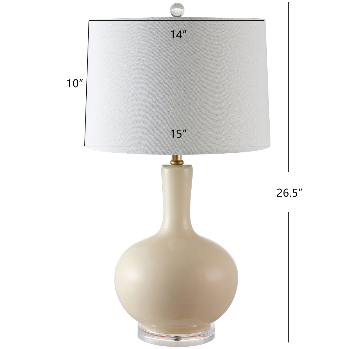 Nilla Table Lamp - Cream - Image 4