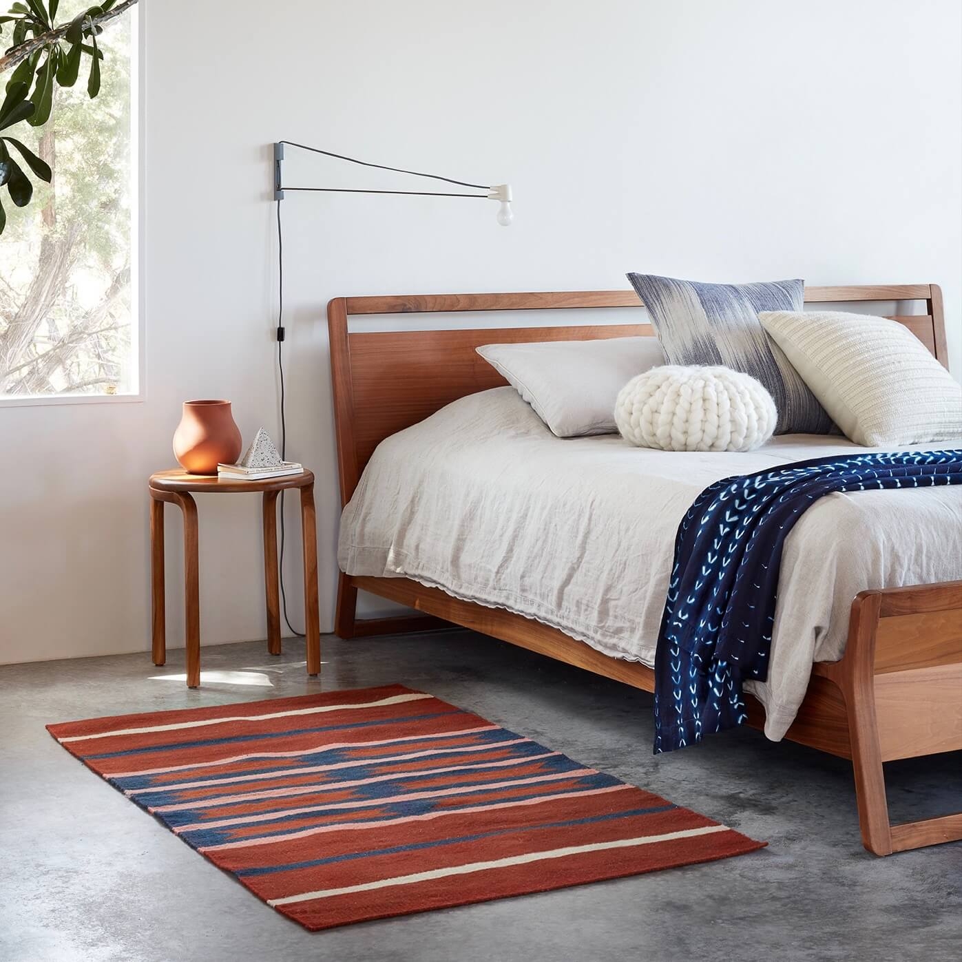 The Citizenry Bandera Handwoven Accent Rug | 2.5' x 8' | Rust - Image 5