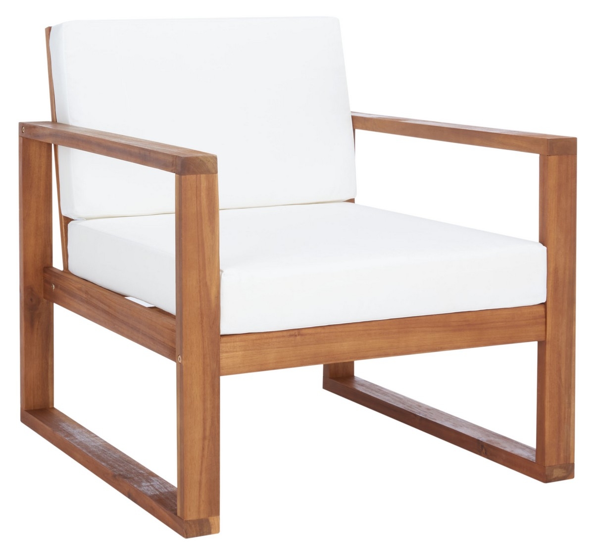 Emiko 4 Pc Outdoor Living Set - Natural/Beige - Safavieh - Image 7