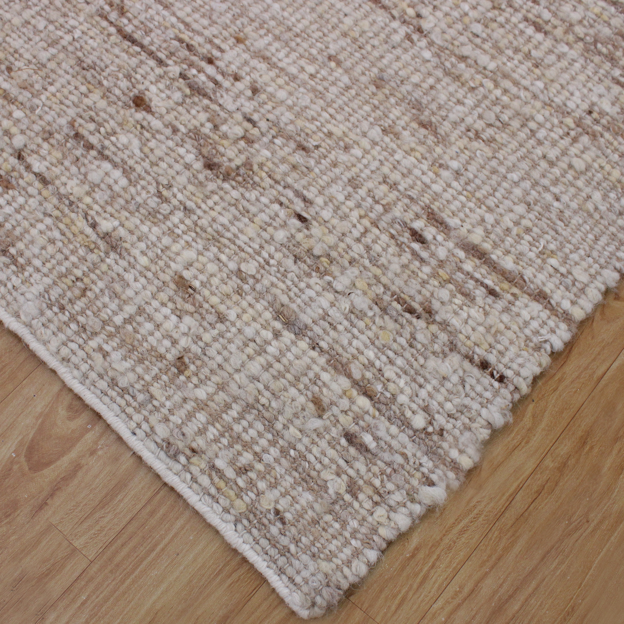 Rafael Ivory Wool 8 X 10 Rug - Image 4