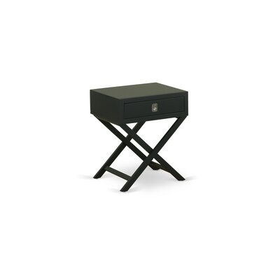 Balmer 1 - Drawer Solid Wood Nightstand - Image 0